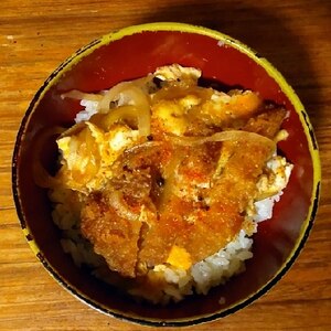 おかわりできる♪簡単ミニかつ丼